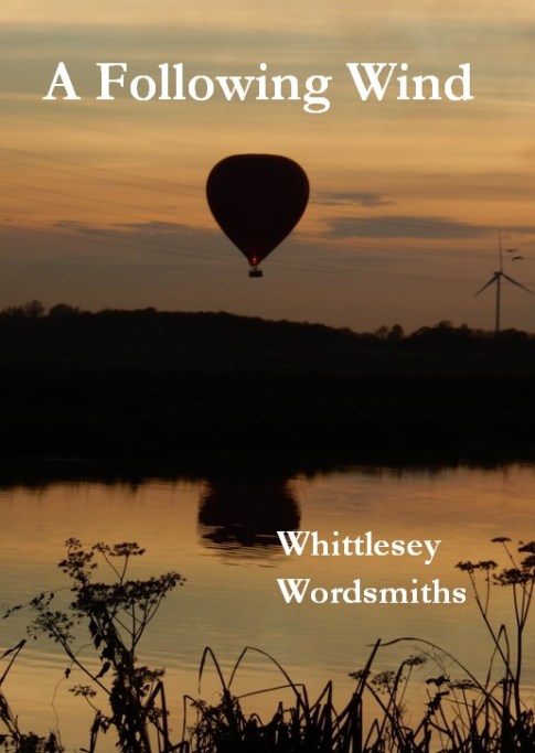 A following Wind book cover front page white writing